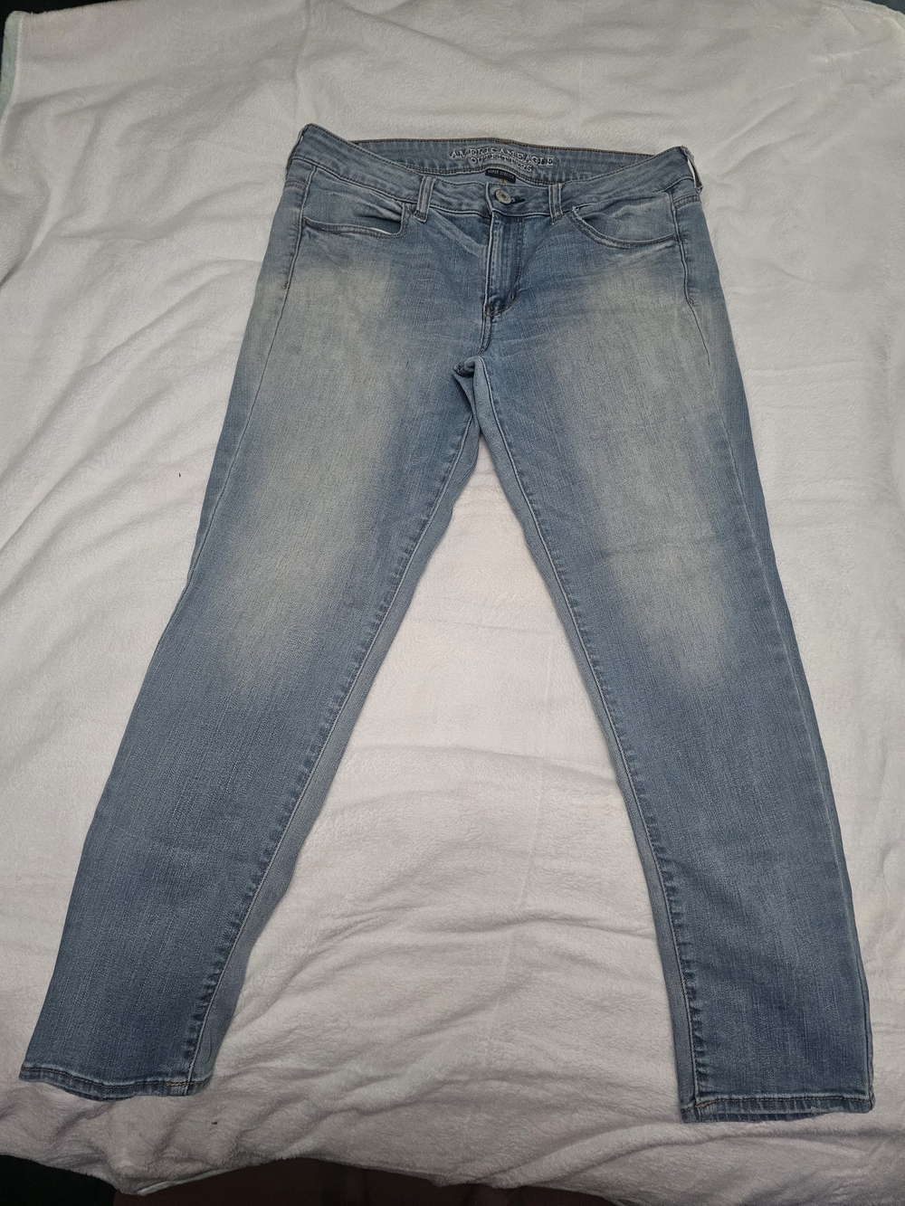 America's Eagle Light Blue Women's Jeggins